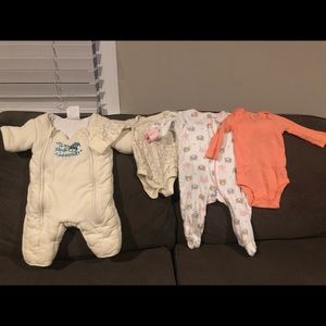 17 piece 3-6 month assorted clothes